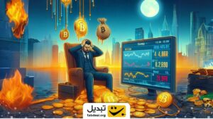 ریزش بازار بیت کوین و کریپتو