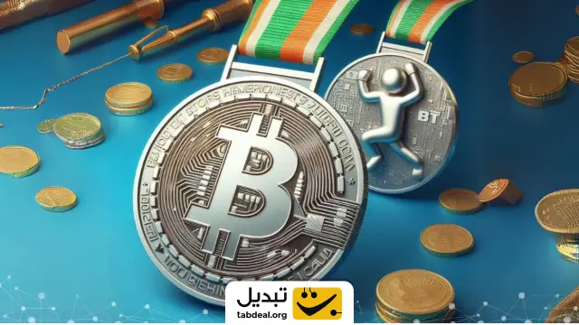 بیت کوین نقره را گرفت