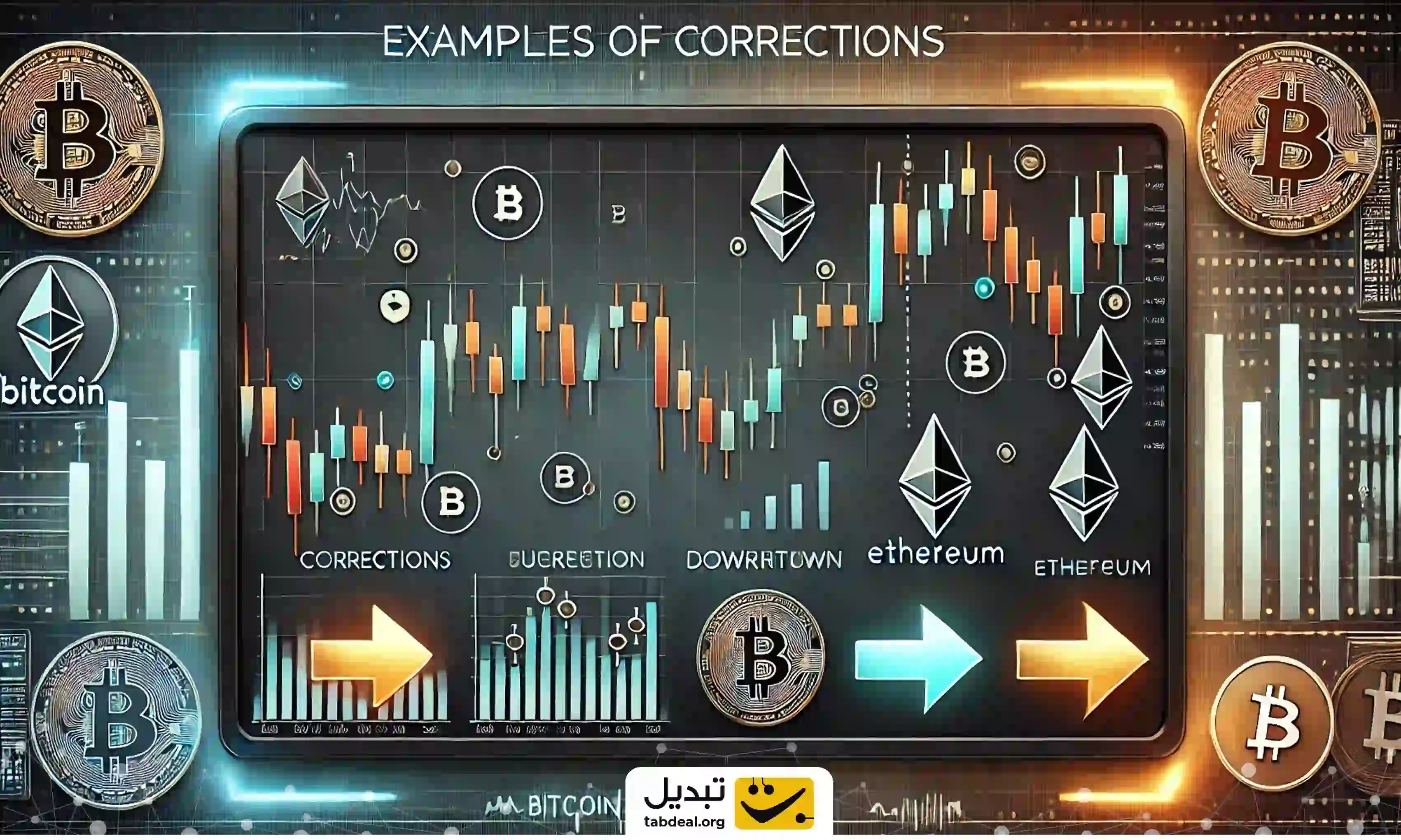 اصلاح قیمت در بازار ارز دیجیتال (Market Correction) به چه معناست؟