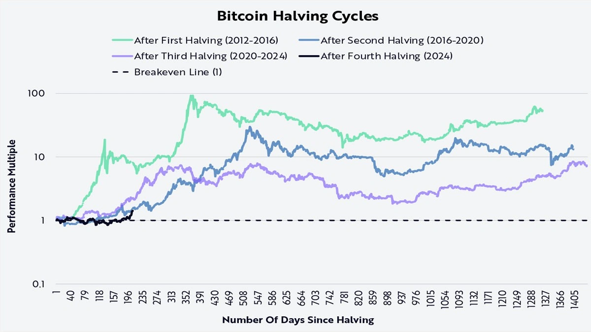 پیش بینی قیمت بیت کوین در سال 2025