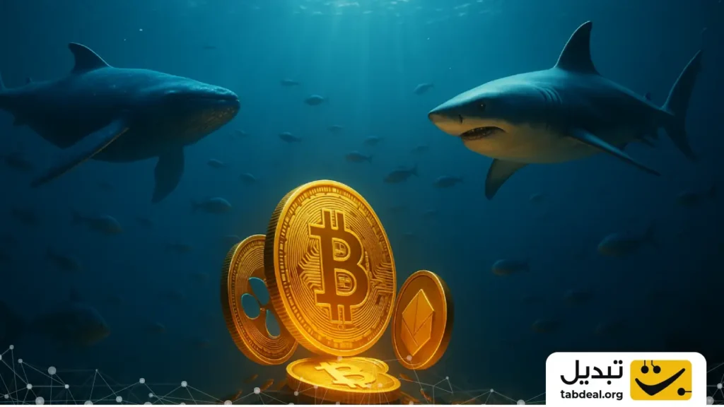 چند درصد بیتکوینها در دست نهنگها است؟