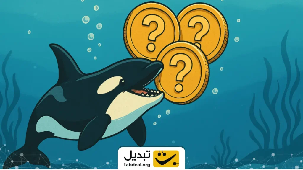 ۳ ارز دجیتال مورد علاقه نهنگ ه