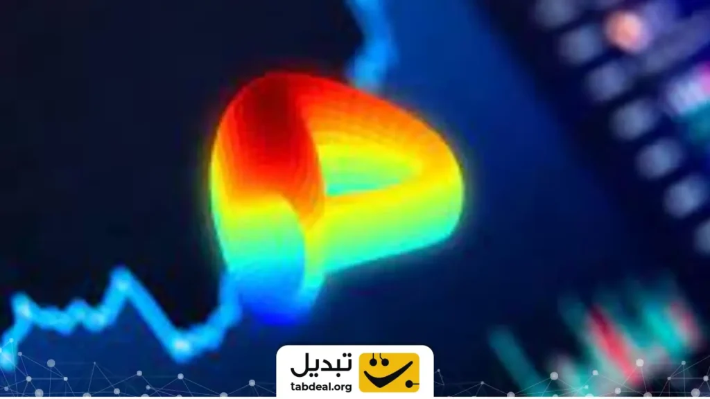 تصویر ۱۶ در ۹ یه کوین با علامت سوال و در پس زمینه یه صف که یه مرد بهشون پول میده این ارز دیجیتال به یک دارایی با سود ثابت تبدیل میشود