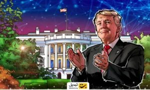 میم کوینرها مجسمه طلایی ترامپ با بیت ‌کوین را نزدیک کنگره آمریکا نصب کردند!