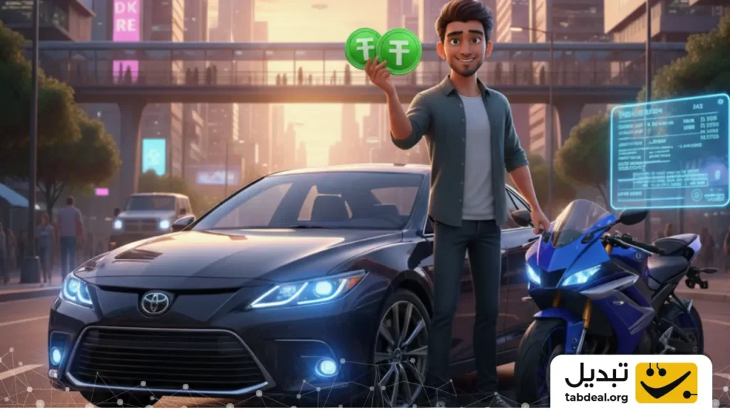 تویوتا و یاماها در این کشور با تتر خودرو میفروشند