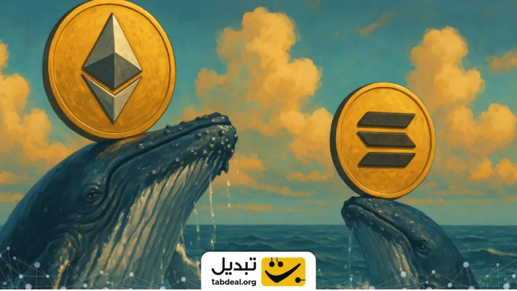 نهنگها در چه قیمتی اتریوم و سولانا را میفروشند؟