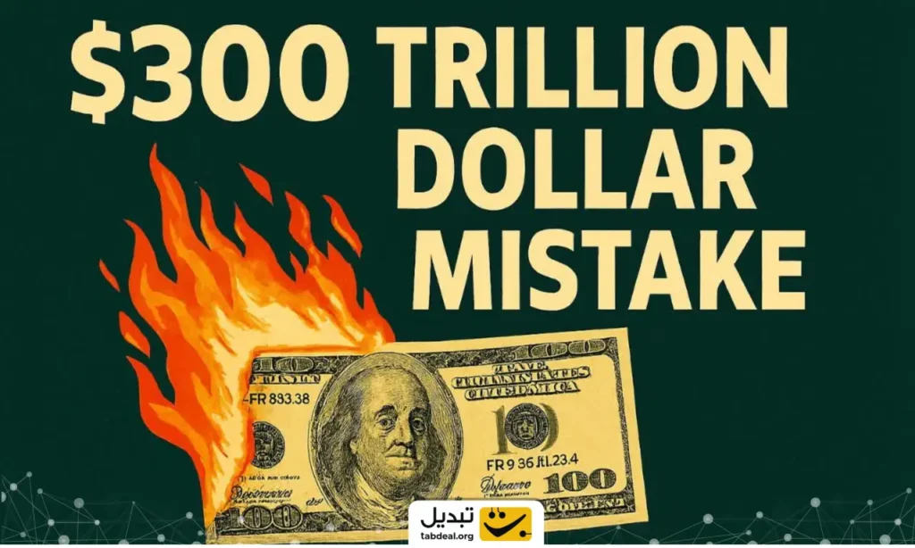 یک اشتباه ۳۰۰ تریلیون دلاری