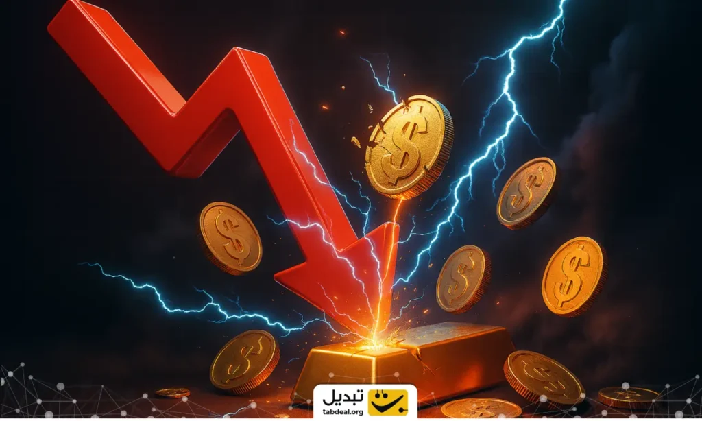 سقوط قیمت طلا، میلیونی شد