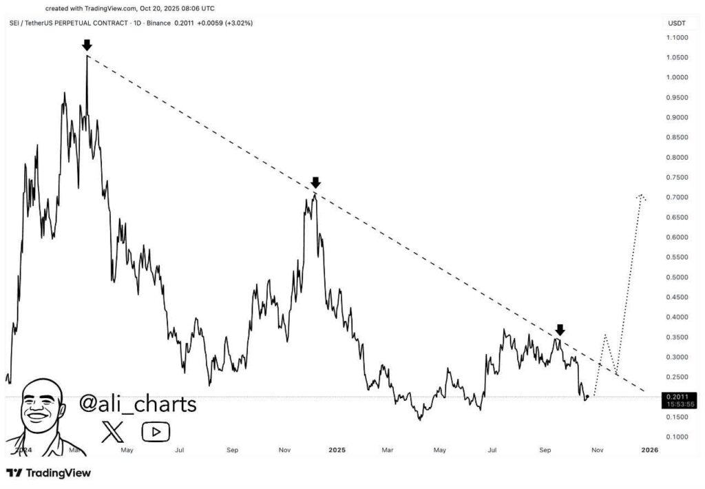 احتمال جهش ۱۸۰ درصدی این آلت کوین در صورت شکستن مقاومت مهم