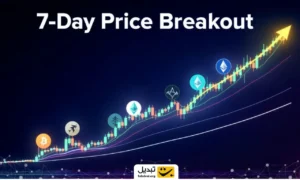 این 5 ارز دیجیتال امروز سقف 7 روزه خود را شکستند (10 مهر)