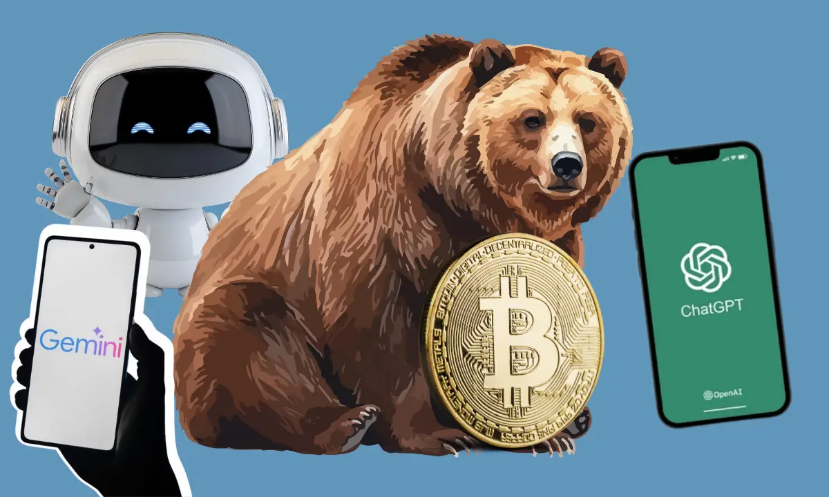 آیا بازار خرسی بیت‌ کوین رسماً شروع شده است؟ دو هوش مصنوعی پاسخ می‌دهند