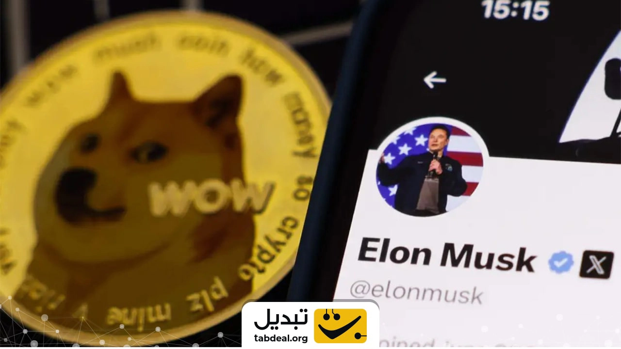 دوج کوین و ایلان ماسک 