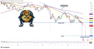 خطر ریزش ۲۵ درصدی این آلت کوین مشهور