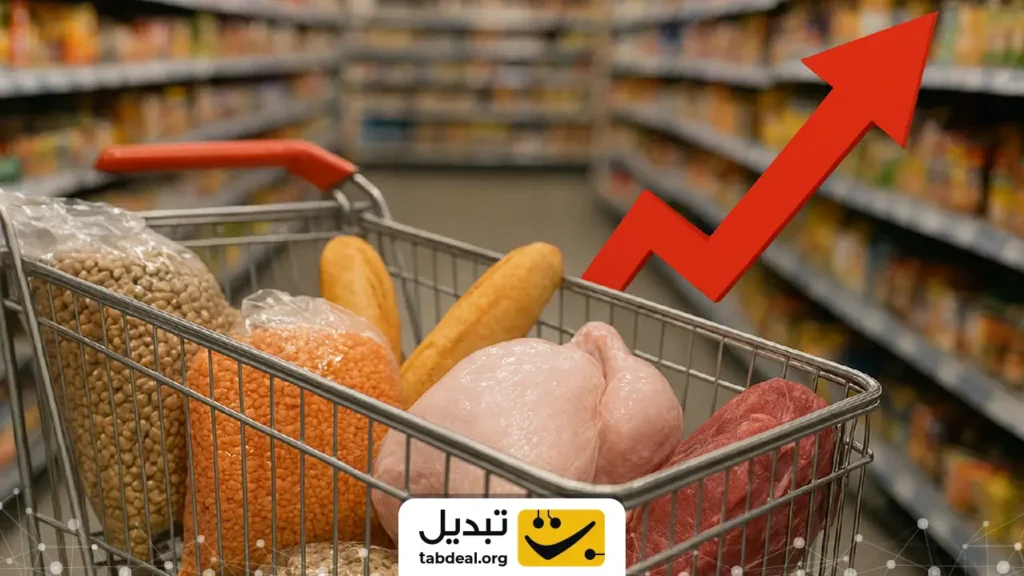 شوک به سفره خانواده‌ها: قیمت این خوراکی‌ها بیشتر از تتر و دلار رشد کرد!