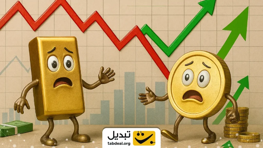 قیمت جدید طلا و سکه ۱۴ آبان‌ماه ۱۴۰۴