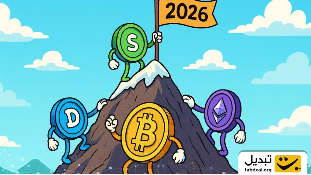 حمایت مهم حفظ شد؛ آلت ‌کوین ها در ۲۰۲۶ سقف می‌زنند