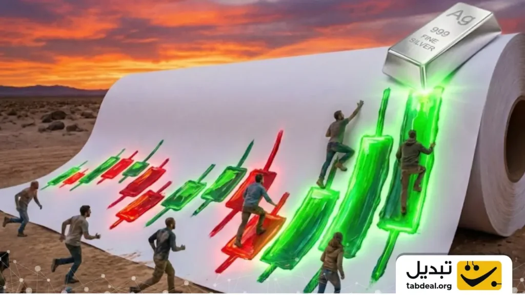 نقره در رالی صعود