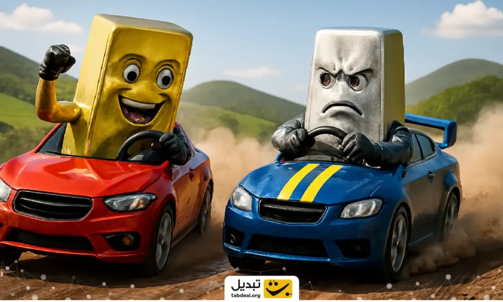 رالی همزمان طلا و نقره