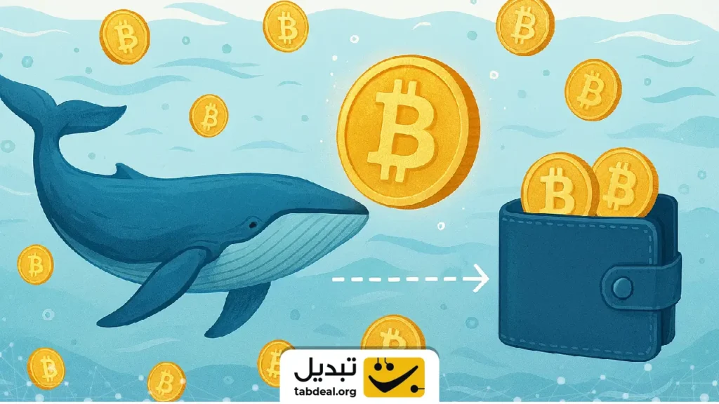جابه‌جایی میلیاردی بیت ‌کوین توسط نهنگ‌ها نشانه چیست؟
