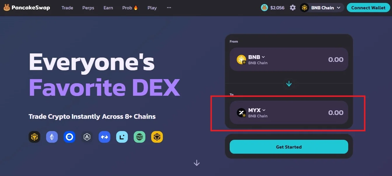چگونه ارز دیجیتال MYX را بخریم؟