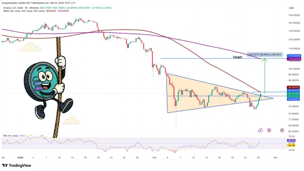 سولانا پرچمدار صعود؛ آیا سولانای ۱۰۰ دلاری به زودی محقق می‌شود؟
