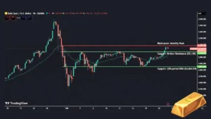 صعود طلای جهانی به سقف ماهانه جدید در سایه احتمال جنگ