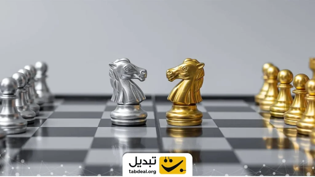 مقایسه سرمایه‌گذاری در نقره و طلا