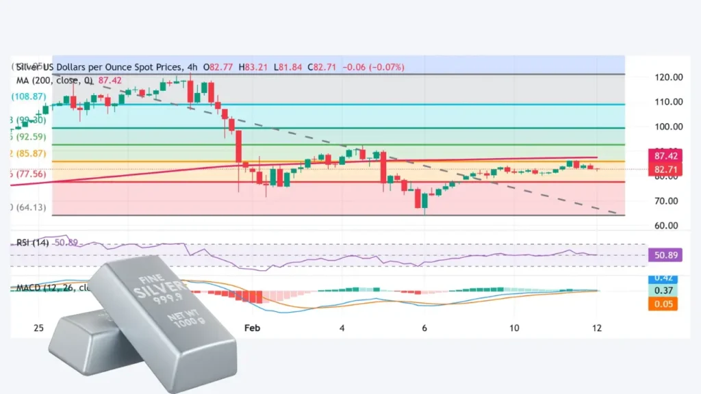 پیش‌بینی قیمت نقره: پنج شنبه ۲۳ بهمن