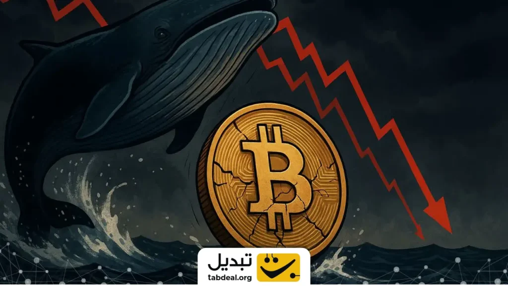 هشدار ترسناک تحلیلگرها: فروش سنگین نهنگ‌ها باعث سقوط بیت‌ کوین تا این سطح می‌شود
