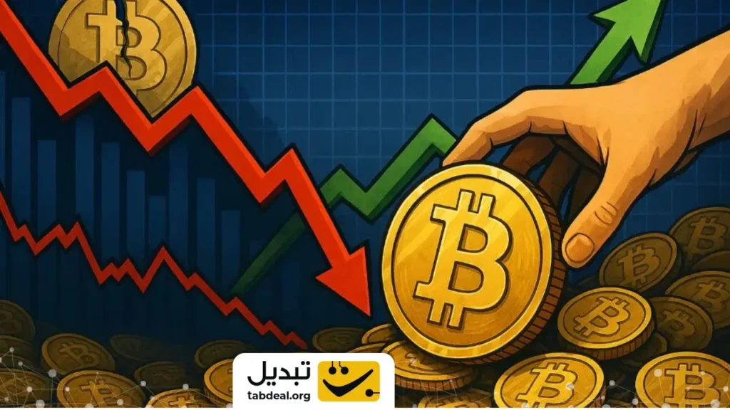 خریدهای سنگین در ریزش اخیر؛ ۴۰۰ هزار بیت‌ کوین در کف قیمت درو شد