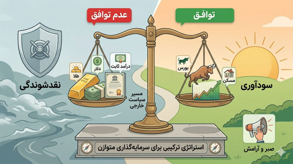 پیش بینی آینده بازارهای مالی با دو سناریو توافق و عدم توافق