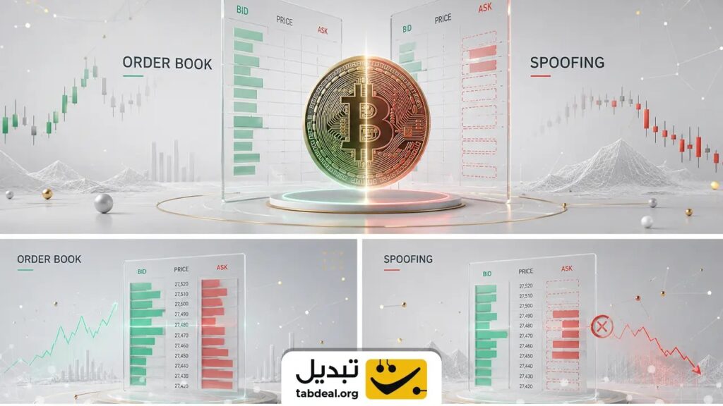 تفاوت Order Book و Spoofing چیست؟