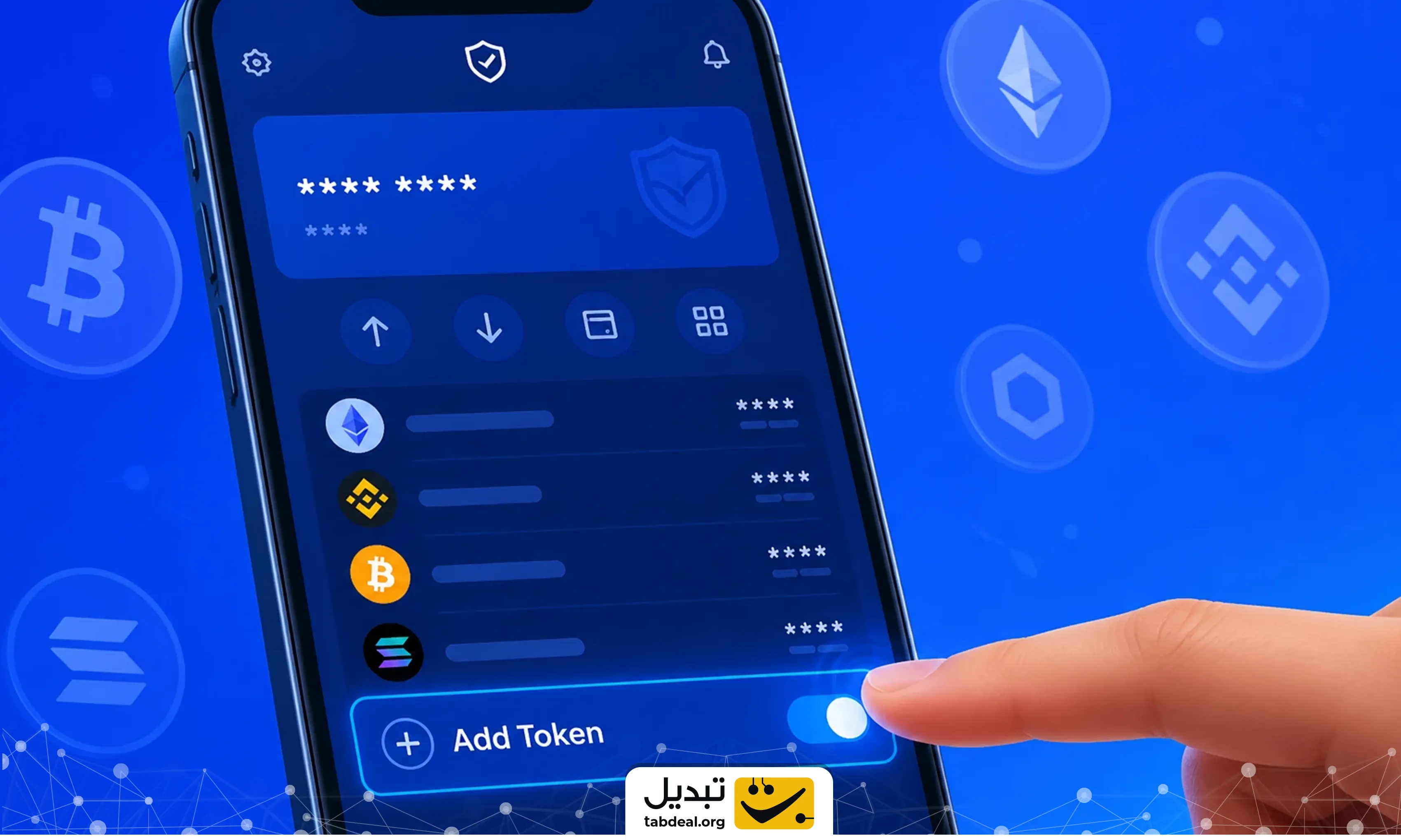 نحوه اضافه کردن دستی توکن در متامسک (Import Token)