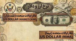 قیمت دلار ۲ تیر