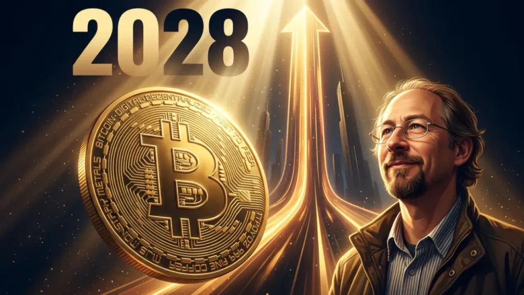 پیش بینی آدم بک بیت کوین یک میلیون دلاری در ۲۰۲۸