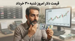 قیمت دلار امروز شنبه ۳۰ خرداد