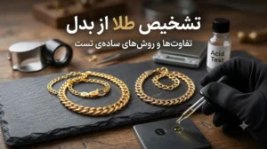 ۶ روش ساده و کاربردی خانگی برای تشخیص طلای اصل از بدل