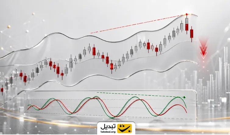 باند بولینگر چگونه ساختار نوسان و فشردگی قیمت را نشان میدهد؟