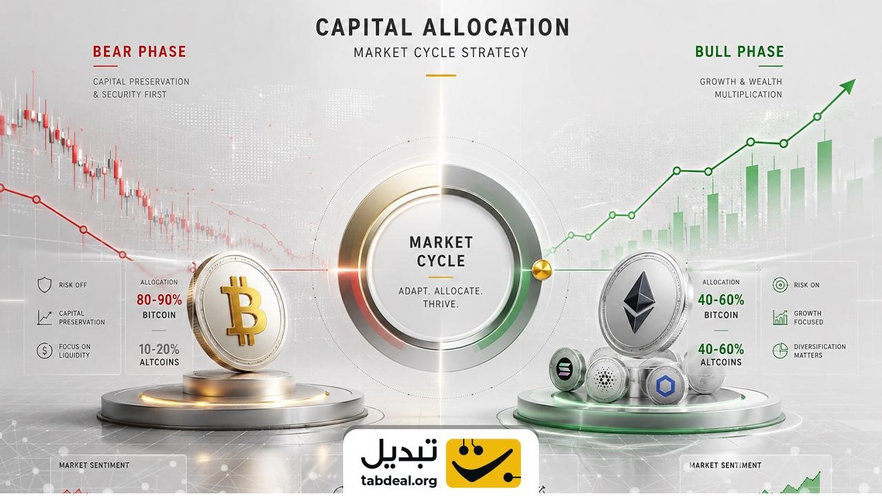 چرا تقسیم هوشمندانه سرمایه بین بیت کوین و آلتکوینها اهمیت دارد؟