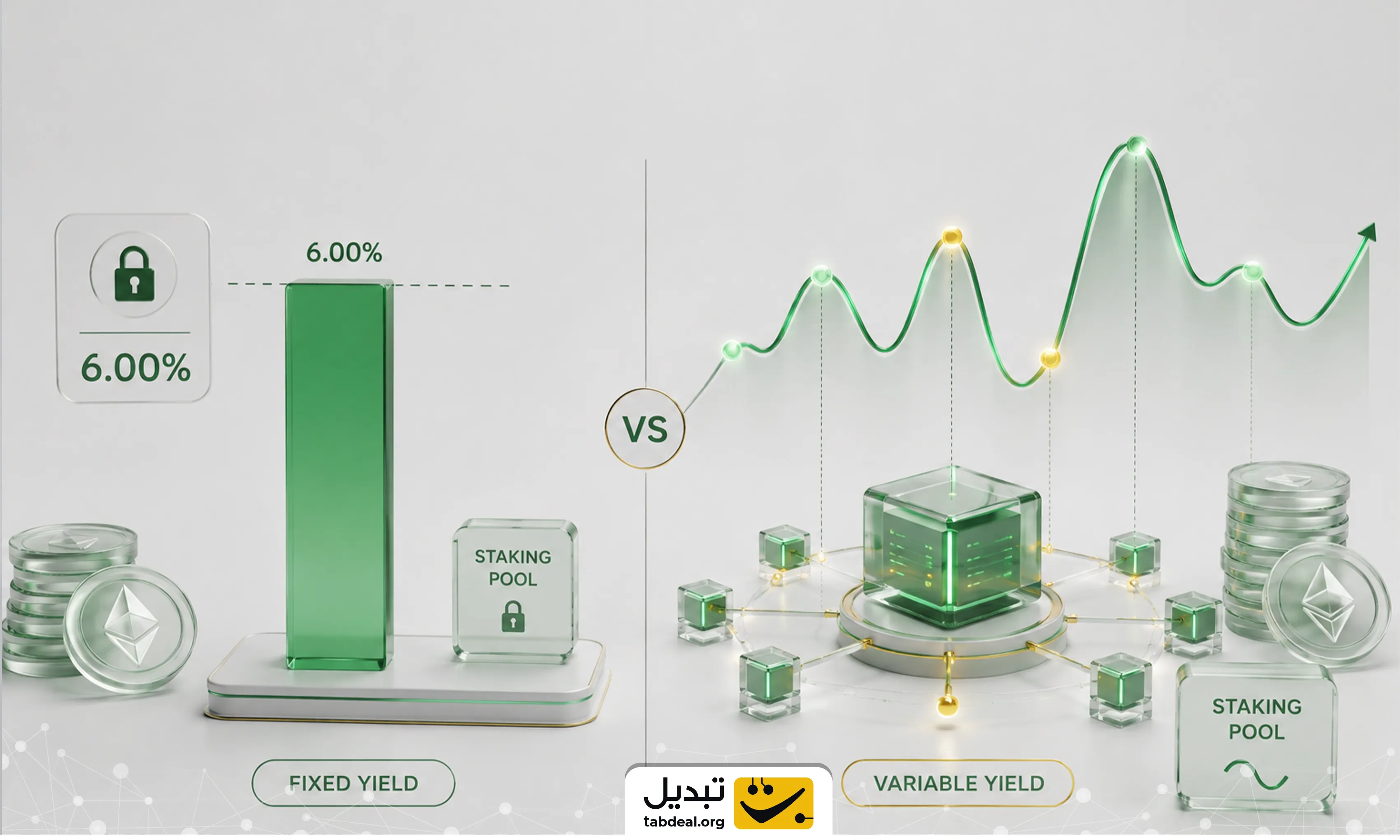 تفاوت سود استیکینگ ثابت و شناور