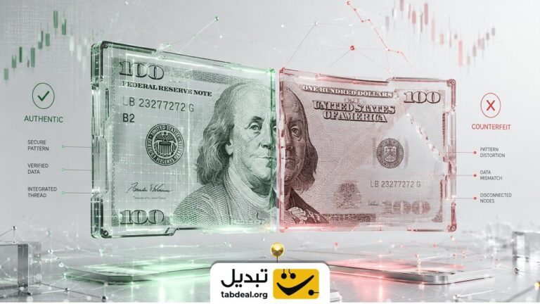 نحوه تشخیص دلار اصل از تقلبی