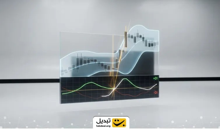 استراتژی سوم؛ تشخیص پایان روند با واگرایی ADX و باند بولینگر