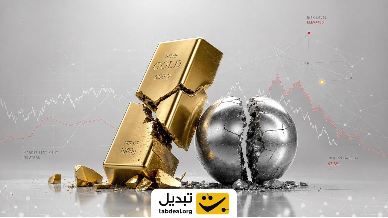 آینده سرمایهگذاری؛ چشماندار اقتصادی طلا و نقره در مواجهه با بحرانهای جهانی