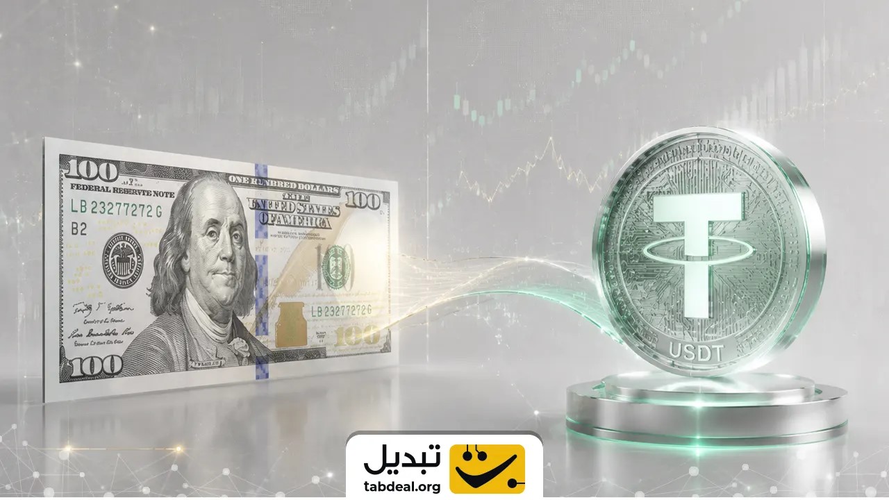 ظهور دارایی‌های نوین: بررسی تتر در برابر اسکناس فیزیکی دلار
