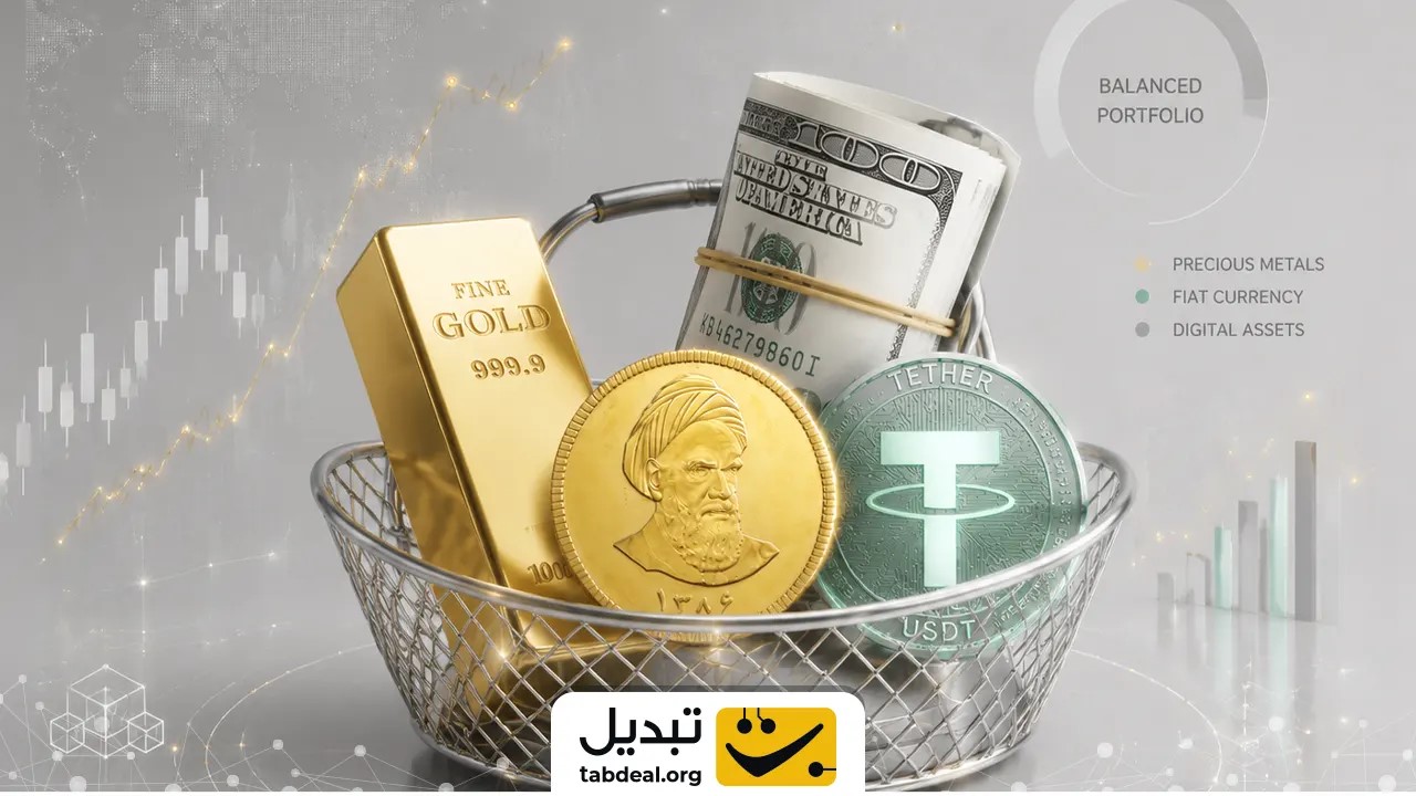 تتر یا اسکناس دلار؟ نقشه همبستگی دلار دیجیتال با نوسانات بازار طلا