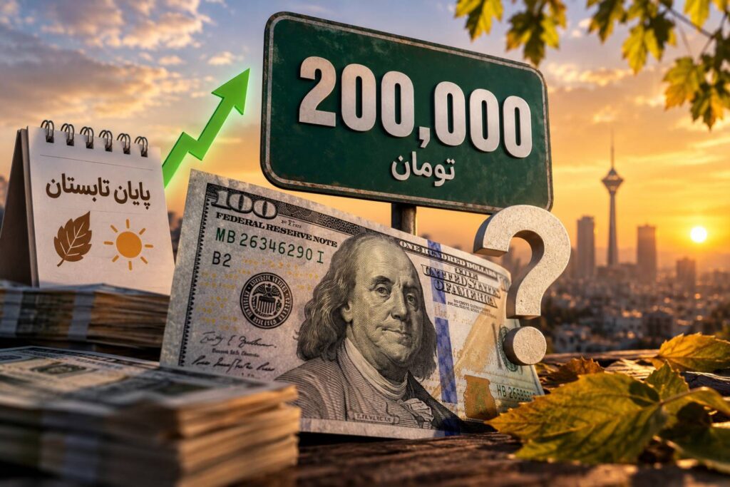 دلار از مرز ۲۰۰ هزار تومان گذشت؛ مقصد بعدی قیمت دلار کجاست؟