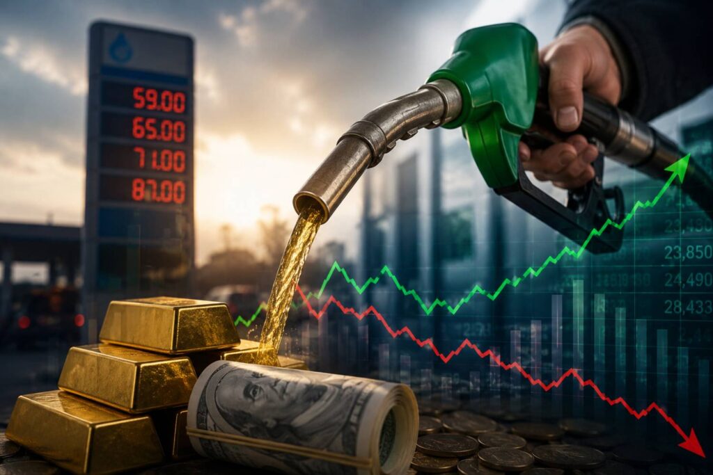 سناریوهای شوک بنزینی؛ تغییر قیمت سوخت چه تاثیری روی طلا، دلار و بورس می‌گذارد؟