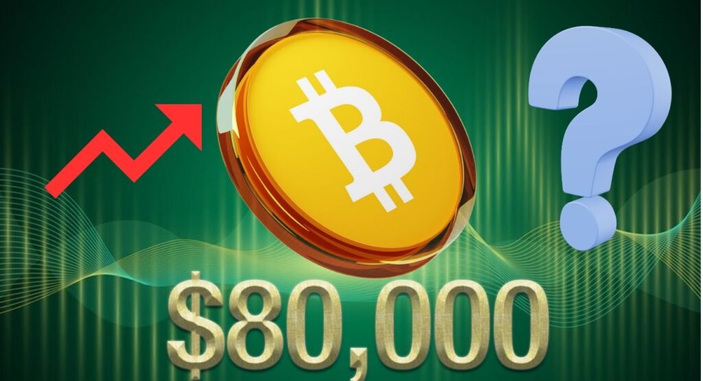 بیت‌کوین در آستانه ۸۰ هزار دلار؛ هدف بعدی BTC کجاست؟