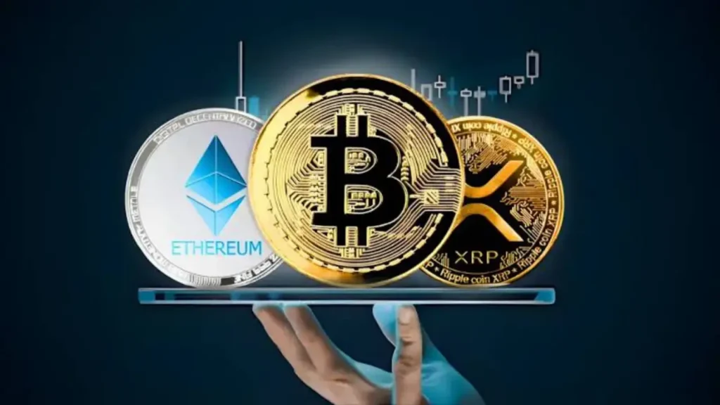 انتخاب بهترین ارز دیجیتال برای سرمایه‌گذاری: بیت‌کوین، اتریوم یا ریپل؟