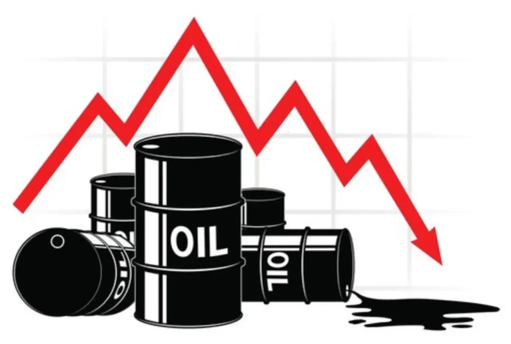 ریزش قیمت نفت